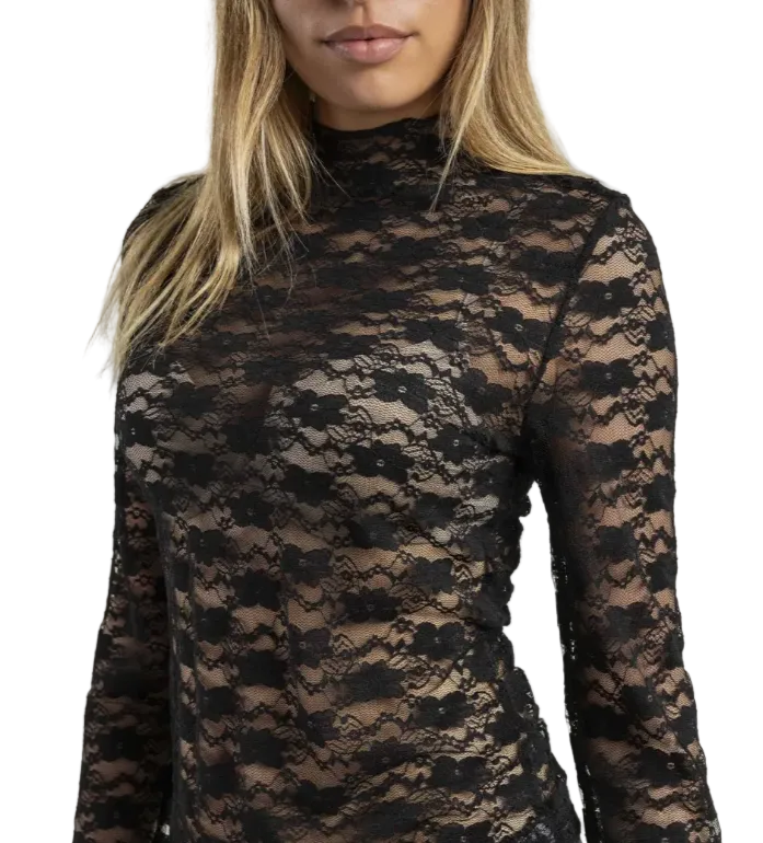 Maglia Donna maniche lunghe in pizzo Admas