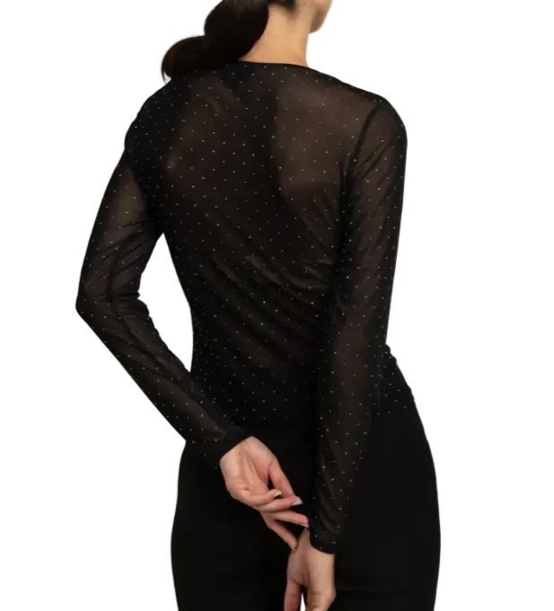 Maglia Donna maniche lunghe little stones Admas 43729
