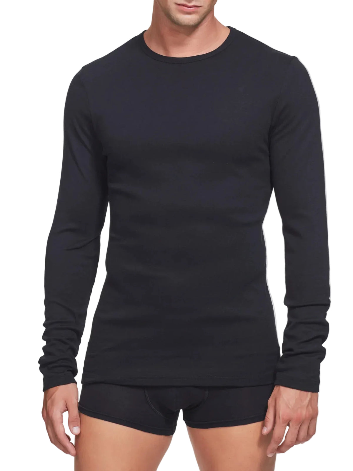 Maglia Uomo girocollo in Thermo Cotton