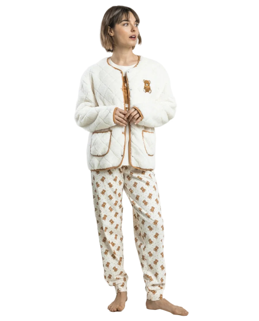 Giacca Pigiama Donna Bear Hugs 67435