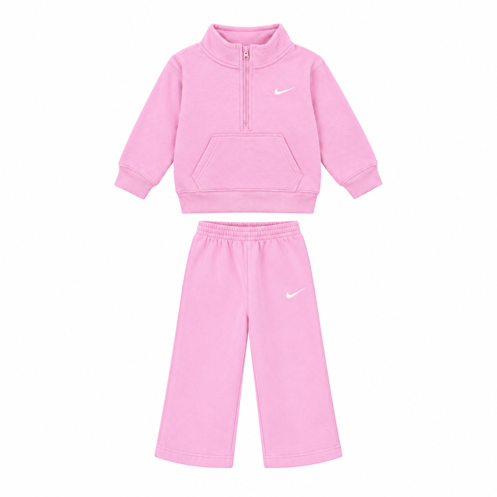 Tuta Neonata mezza zip Nike