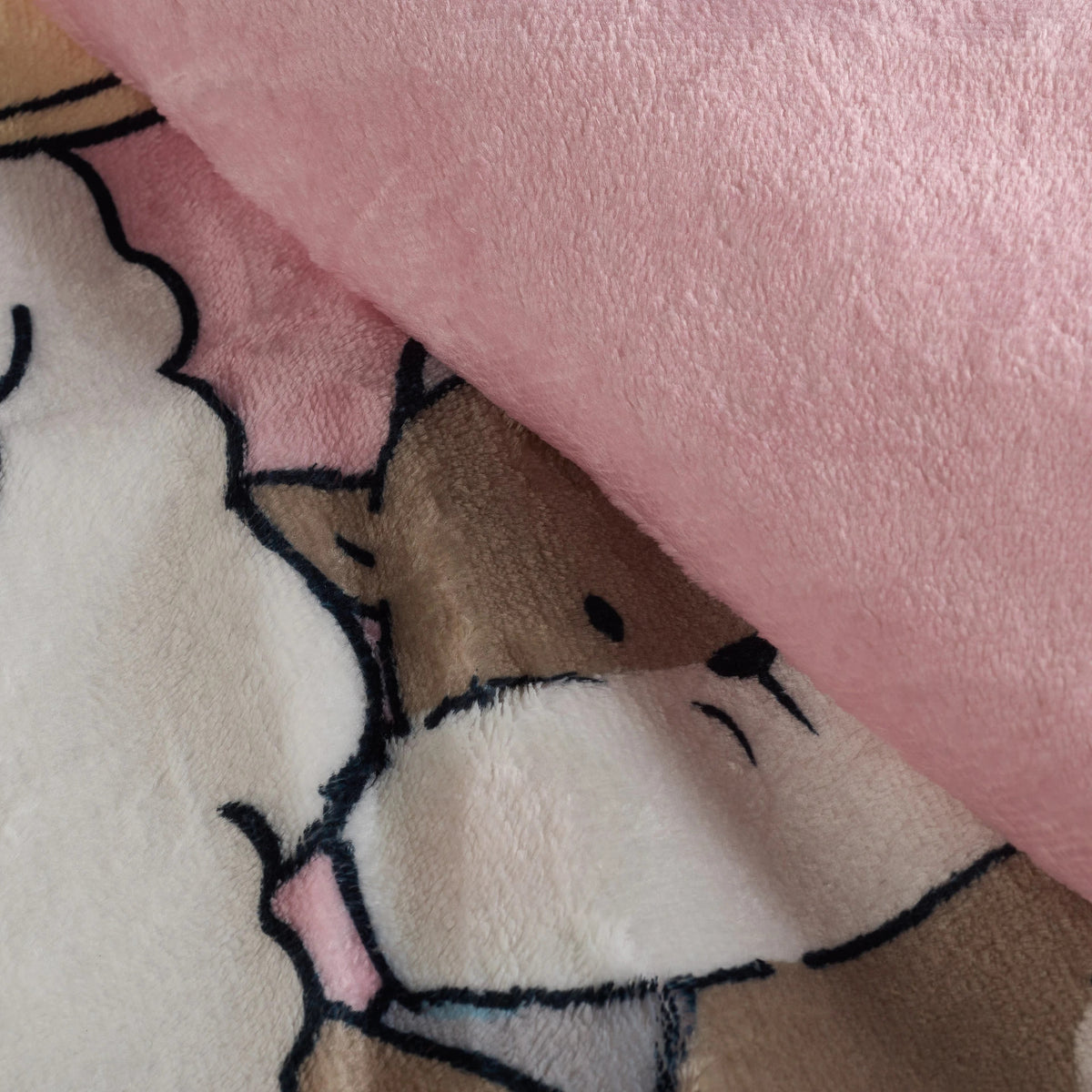 Plaid Coccole Rosa Happy People