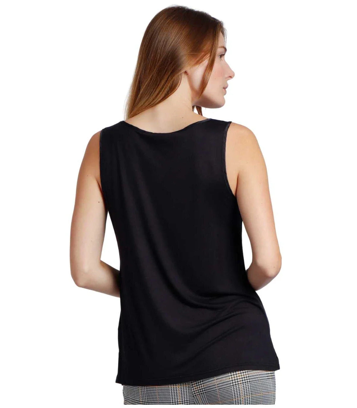 Canotta Donna Spalla larga raso 43512 Admas