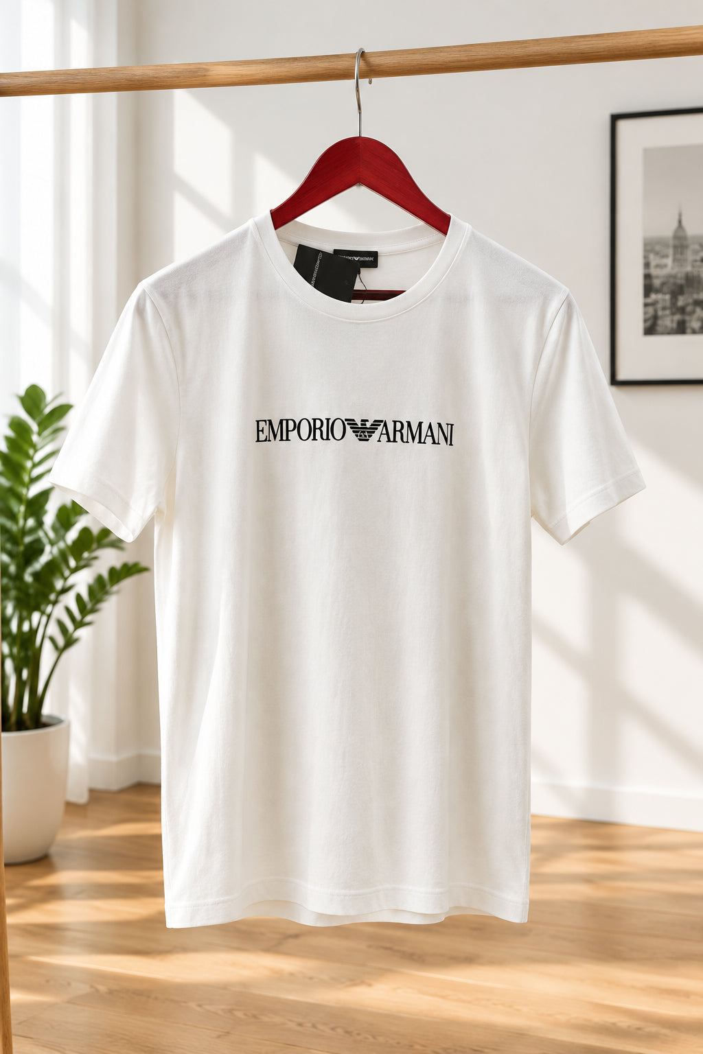 T-Shirt Donna Emporio Armani con logo AF10881