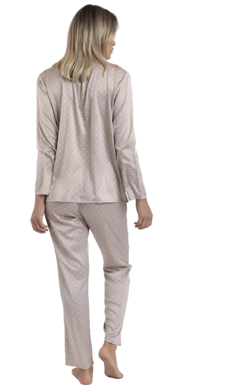 Pigiama Donna raso pois aperto Admas 62649