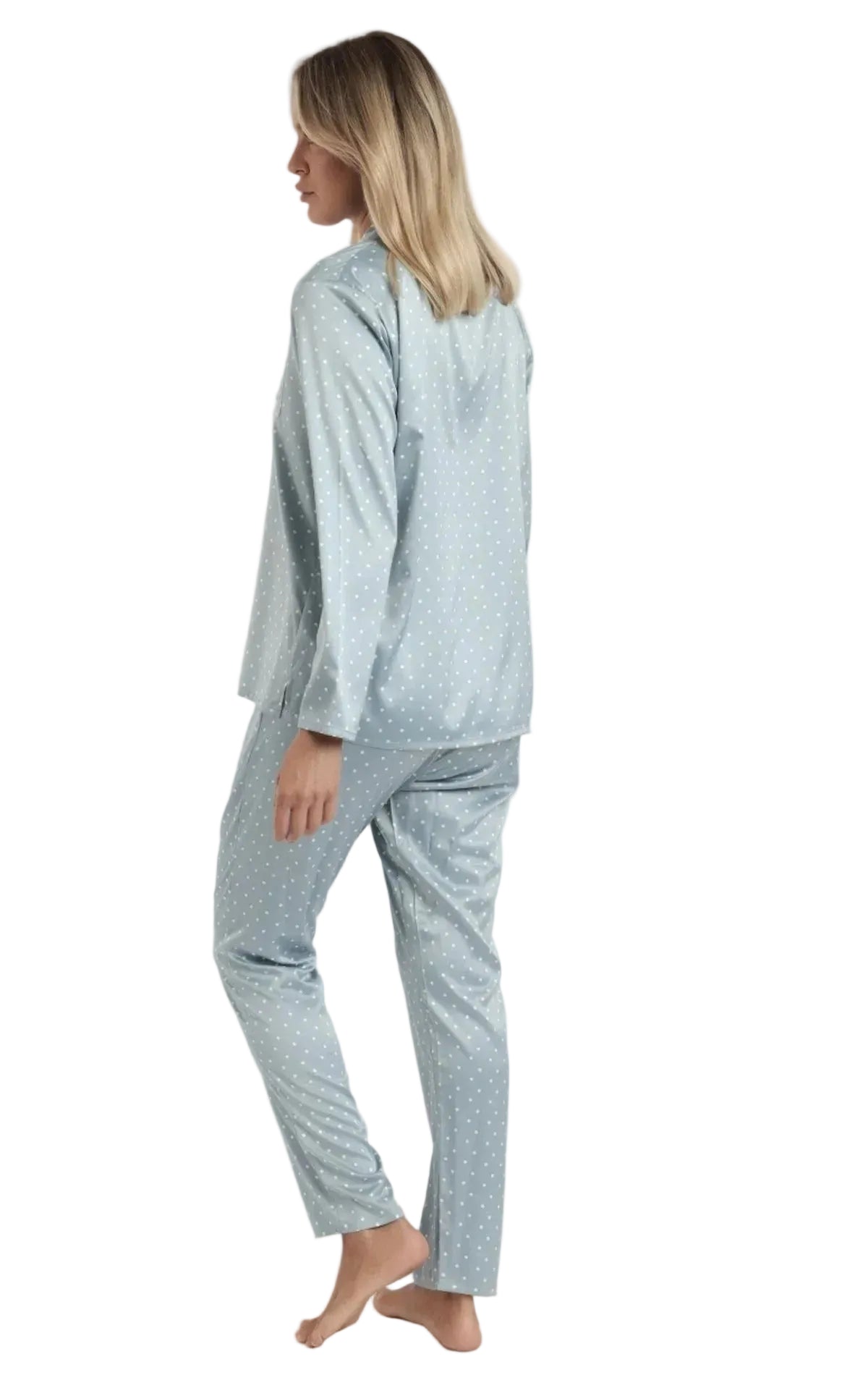 Pigiama Donna raso pois aperto Admas 62649