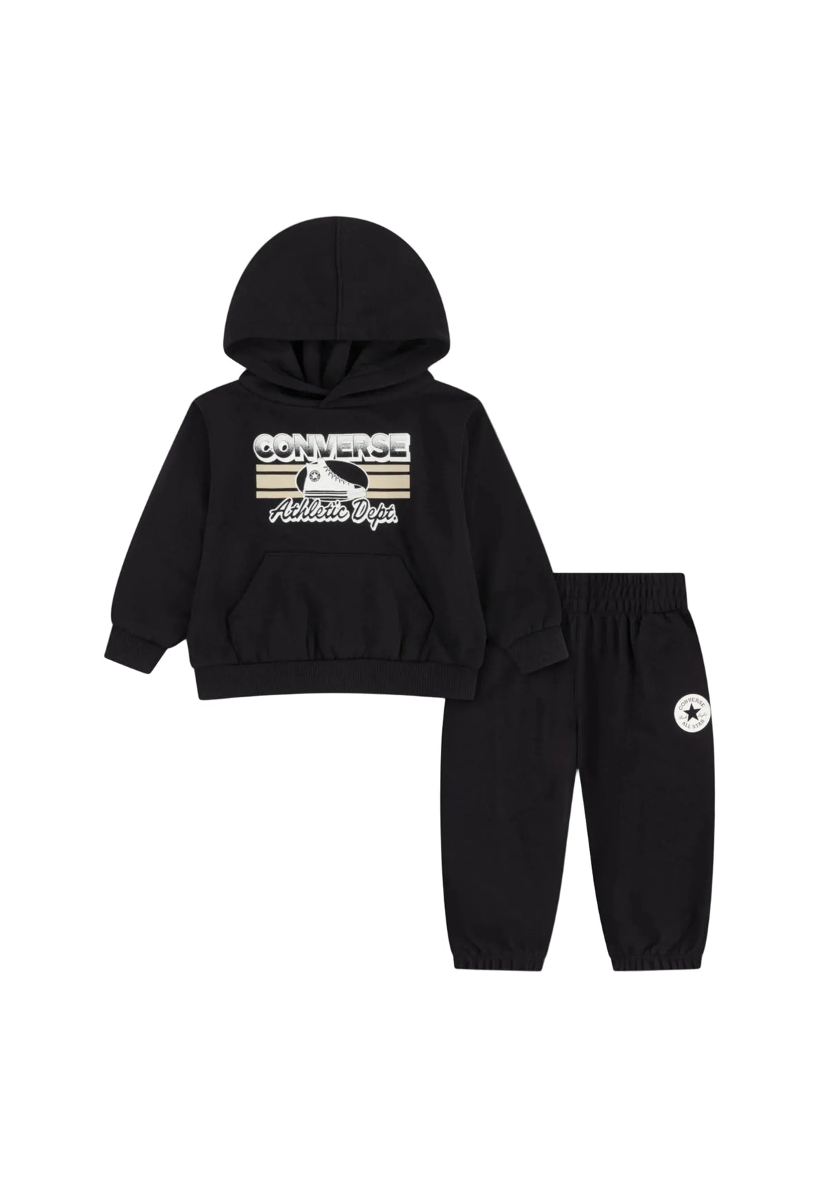 Tuta Bambini e Ragazzi con cappuccio Black Egret Converse