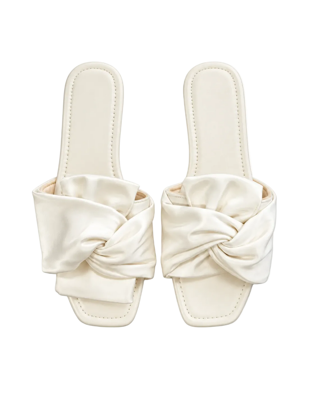 Pantofole Donna Sposa in raso 69207 Admas