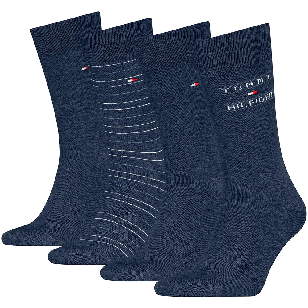 Calzini Uomo corti Tommy Hilfiger confezione 4 paia