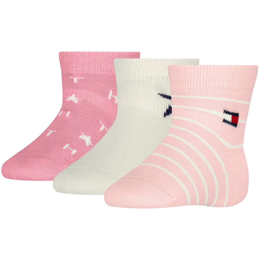 Calzini Neonati 3 paia Stars & Stripe Tommy Hilfiger