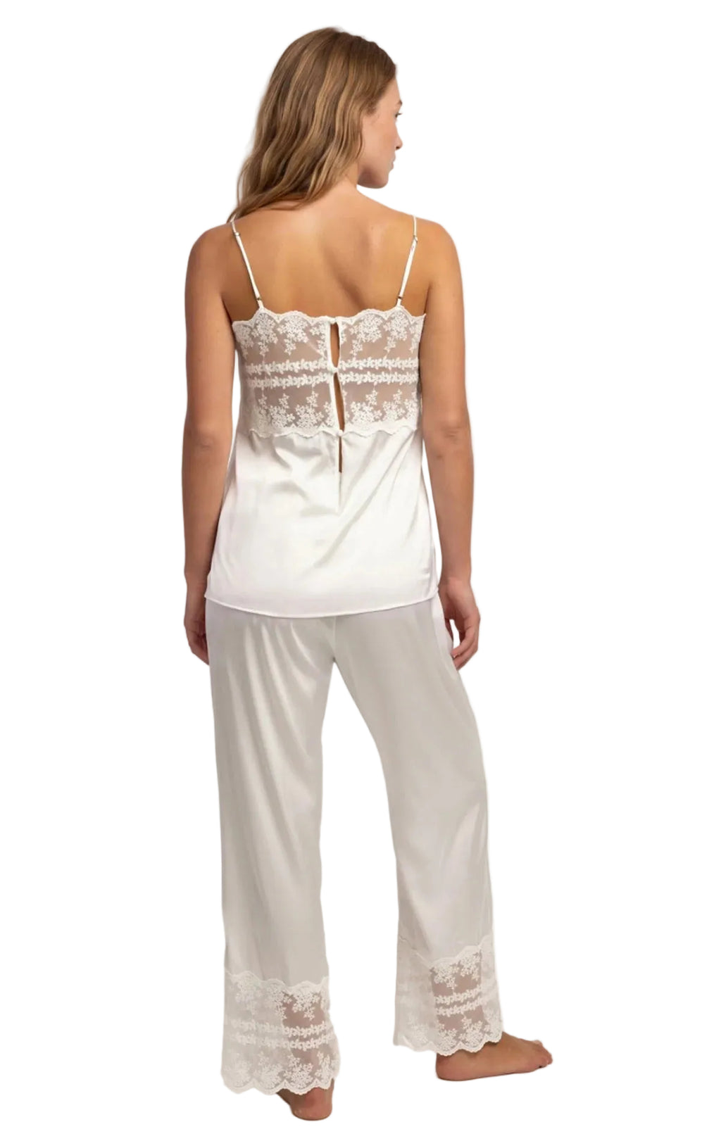 Pigiama Donna Sposa top con pantalone Admas